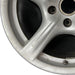 18" PORSCHE PANAMERA 10-16 alloy 18x9 5 spoke Original OEM Wheel Rim - Back View