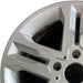 18" MERCEDES G-CLASS 11 463 Type; G550 18x7.5 5 split spoke Original OEM Wheel - Angle View