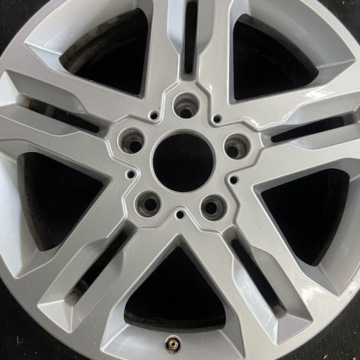 18" MERCEDES G-CLASS 11 463 Type; G550 18x7.5 5 split spoke Original OEM Wheel - Angle View
