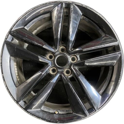 19" MUSTANG 15 19x9 TPMS 10 spoke 5 split spokes Original OEM Wheel Rim - Front View