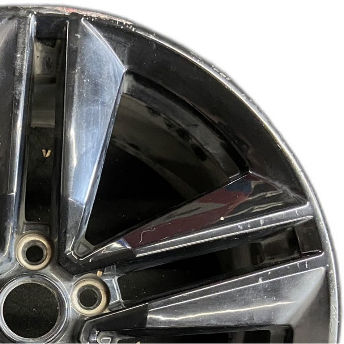 19" MUSTANG 15 19x9 TPMS 10 spoke 5 split spokes Original OEM Wheel Rim - Side Profile