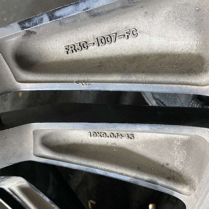 19" MUSTANG 15 19x9 TPMS 10 spoke 5 split spokes Original OEM Wheel Rim - View 9