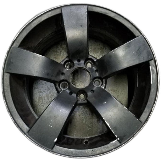 17" BMW 525i 04-05 17x8 alloy 5 spoke Original OEM Wheel Rim - Front View
