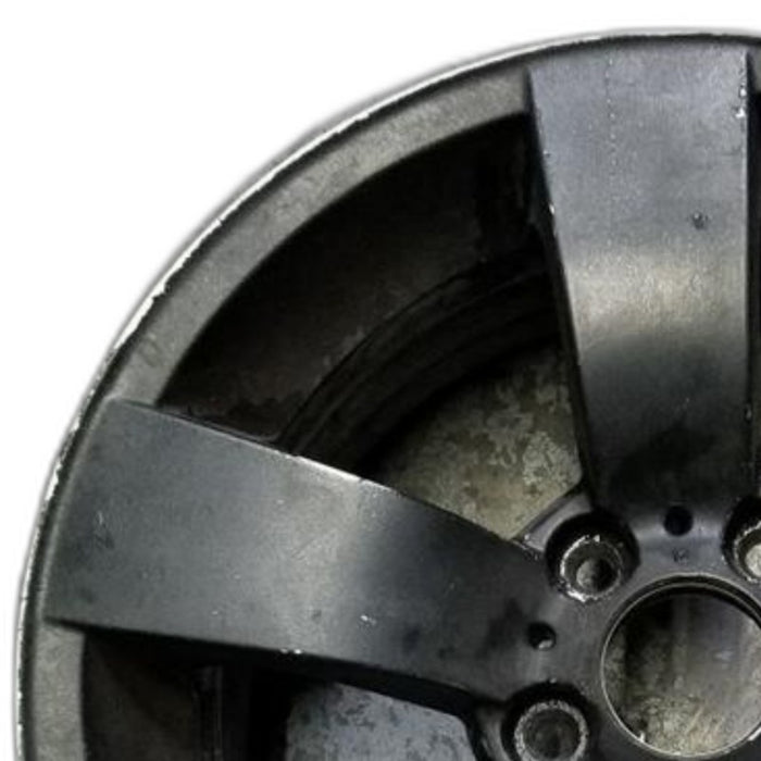 17" BMW 525i 04-05 17x8 alloy 5 spoke Original OEM Wheel Rim - Angle View