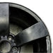 17" BMW 525i 04-05 17x8 alloy 5 spoke Original OEM Wheel Rim - Side Profile