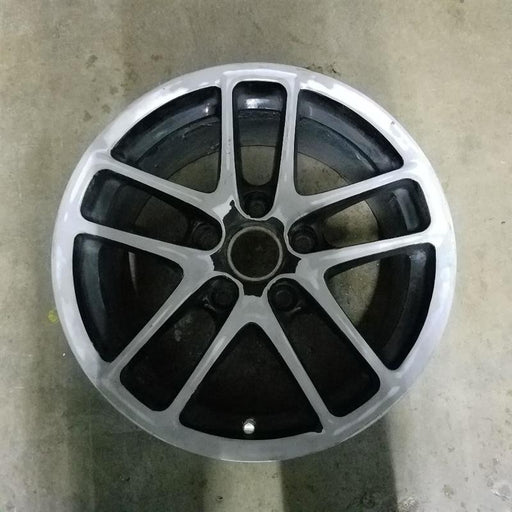 17" PORSCHE CAYMAN 08 17x8 5 double spoke Original OEM Wheel Rim - Front View