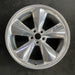 20" CHALLENGER 15-17 20x8 aluminum 5 individual spokes polished Original OEM - Front View