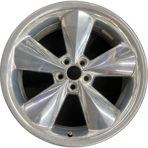 20" CHALLENGER 15-17 20x8 aluminum 5 individual spokes polished Original OEM - Front View