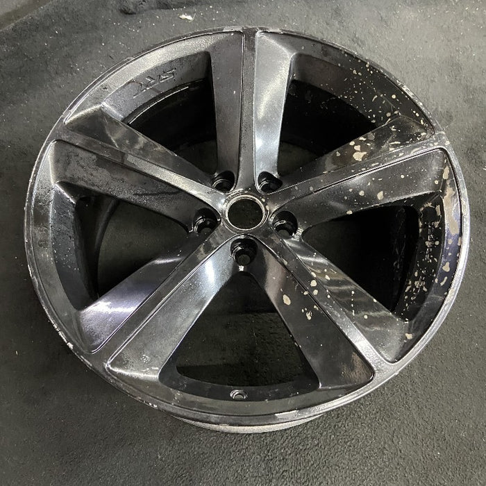 20" CHALLENGER 09-10 20x9 alloy machined finish 5 spoke SRT imprinted between - View 7