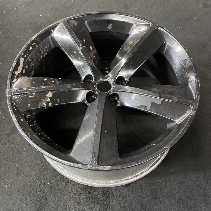 20" CHALLENGER 09-10 20x9 alloy machined finish 5 spoke SRT imprinted between - View 8
