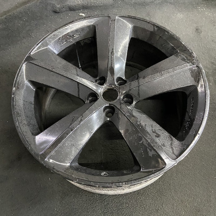 20" CHALLENGER 09-10 20x9 alloy machined finish 5 spoke SRT imprinted between - View 7