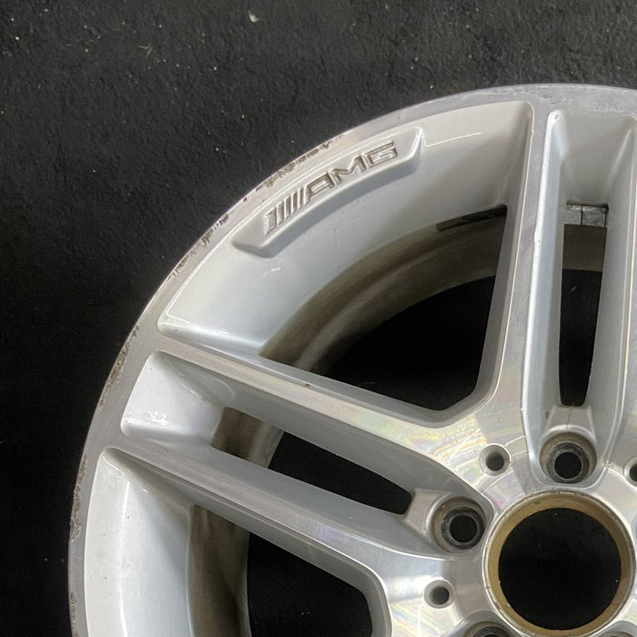 17" MERCEDES C-CLASS 12 204 Type; C250 17x8.5 10 spoke w/AMG Original OEM Wheel - Side Profile