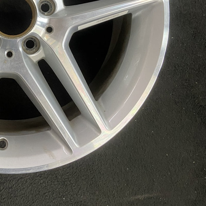 17" MERCEDES C-CLASS 12 204 Type; C250 17x8.5 10 spoke w/AMG Original OEM Wheel - Back View