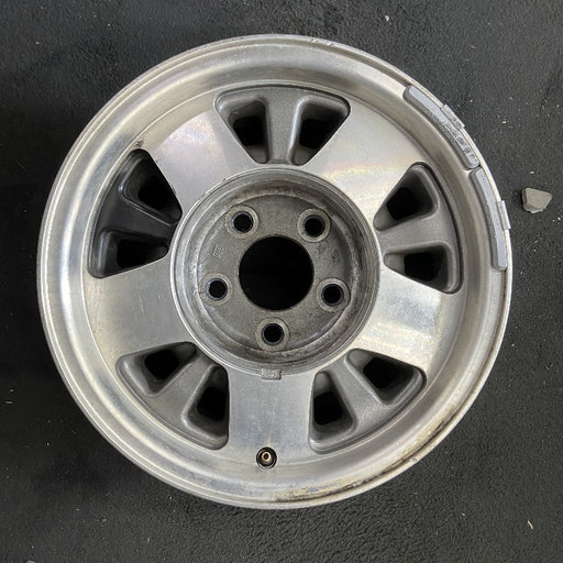 15" CHEVROLET 10 VAN 94-95 15x7 aluminum Original OEM Wheel Rim - Front View