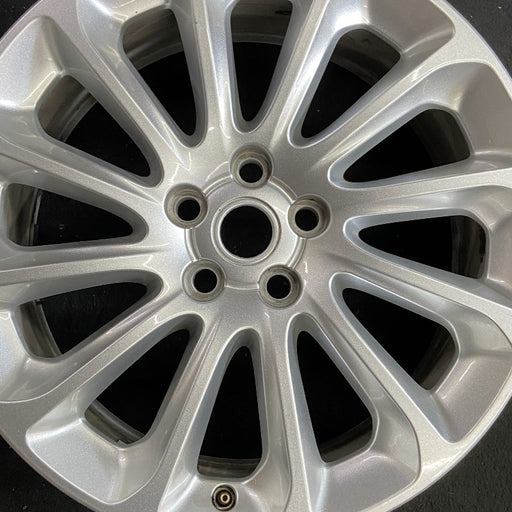 20" RANGE ROVER 18-21 20x8.5 12 spoke alloy Original OEM Wheel Rim - Angle View