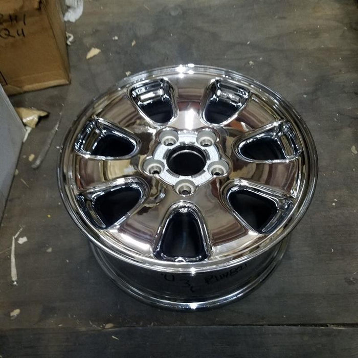 17" GRAND CHEROKEE 01 aluminum 17x7.5 7 spoke Original OEM Wheel Rim - View 7