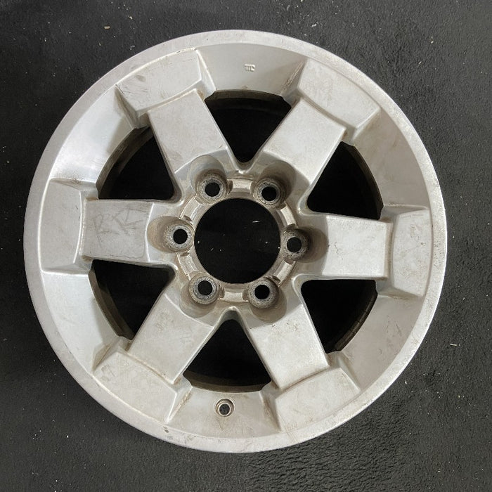 16" FJ CRUISER 08-10 16x7.5 6 spoke silver Original OEM Wheel Rim