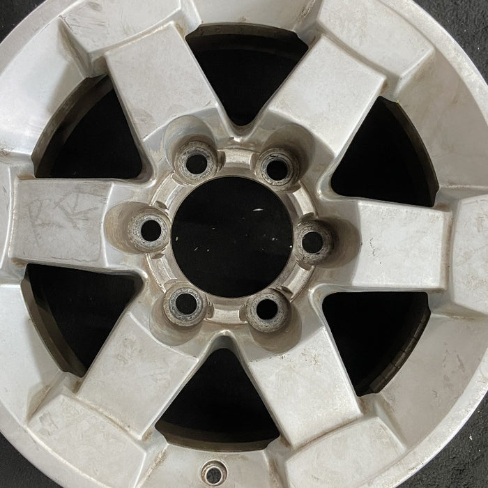 16" FJ CRUISER 08-10 16x7.5 6 spoke silver Original OEM Wheel Rim