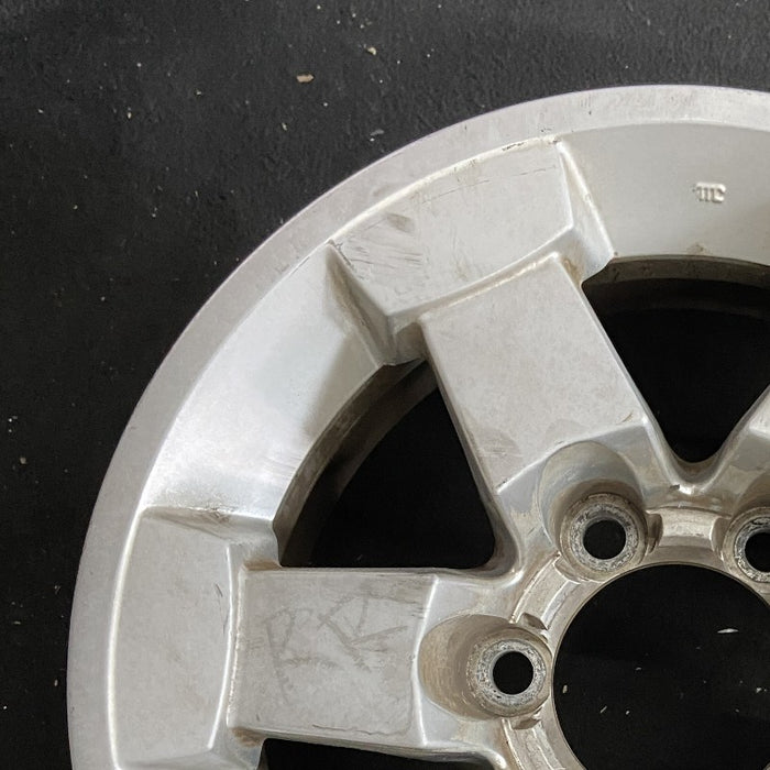 16" FJ CRUISER 08-10 16x7.5 6 spoke silver Original OEM Wheel Rim