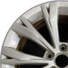 17" TIGUAN 18 17x7 alloy 10 spoke split spoke Original OEM Wheel Rim - Angle View
