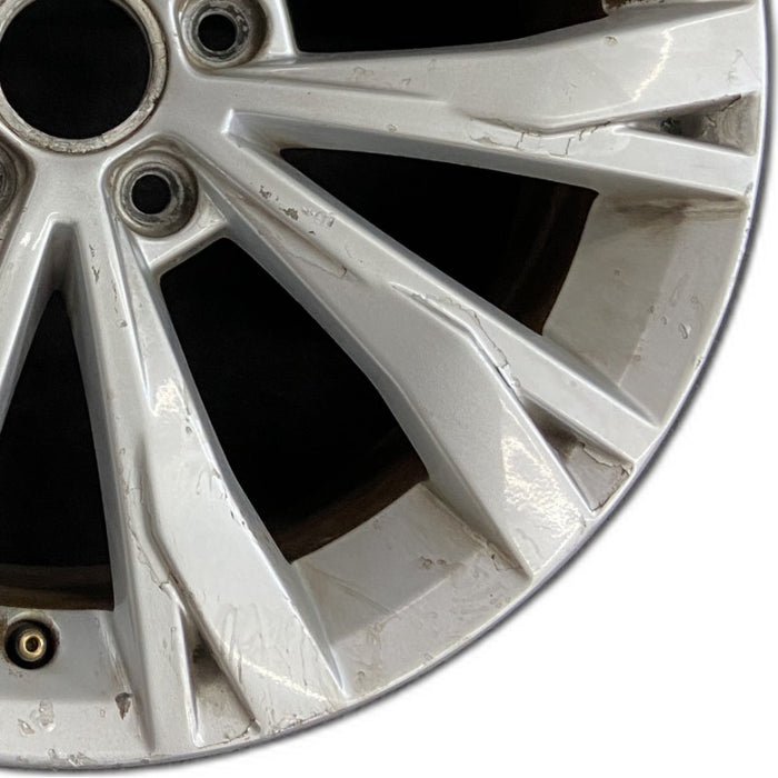 17" TIGUAN 18 17x7 alloy 10 spoke split spoke Original OEM Wheel Rim - Close-Up Detail