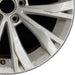 17" TIGUAN 18 17x7 alloy 10 spoke split spoke Original OEM Wheel Rim - Close-Up Detail