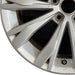 17" TIGUAN 18 17x7 alloy 10 spoke split spoke Original OEM Wheel Rim - Back View
