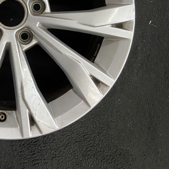 17" TIGUAN 18 17x7 alloy 10 spoke split spoke Original OEM Wheel Rim - Back View