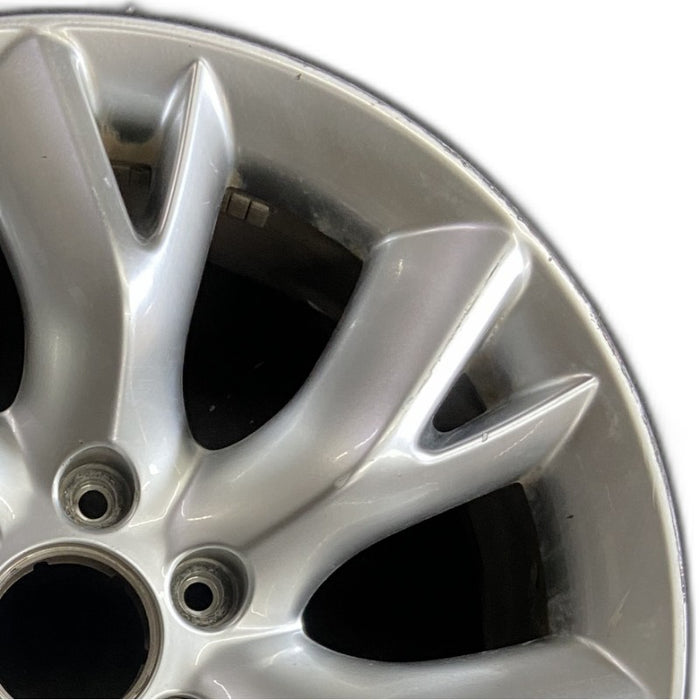 20" INFINITI QX56 11-13 20x8 alloy 7 spoke Original OEM Wheel Rim - Side Profile
