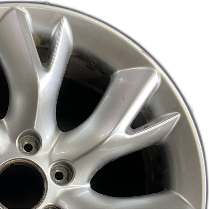 20" INFINITI QX56 11-13 20x8 alloy 7 spoke Original OEM Wheel Rim - Side Profile