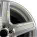 18" MERCEDES E-CLASS 10 212 Type Sdn E63 18x9.5 5 spoke Original OEM Wheel Rim - Side Profile