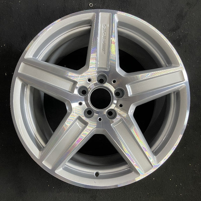 18" MERCEDES E-CLASS 10 212 Type Sdn E63 18x9.5 5 spoke Original OEM Wheel Rim - Additional View