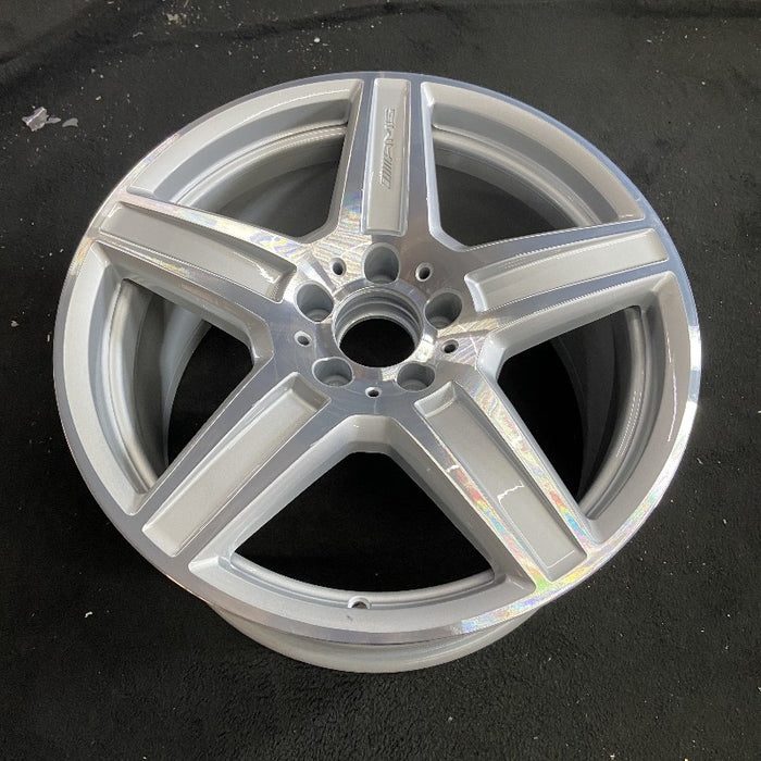 18" MERCEDES E-CLASS 10 212 Type Sdn E63 18x9.5 5 spoke Original OEM Wheel Rim - View 7