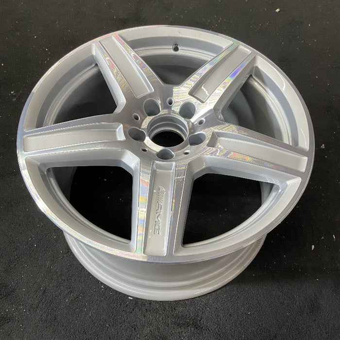 18" MERCEDES E-CLASS 10 212 Type Sdn E63 18x9.5 5 spoke Original OEM Wheel Rim - View 8