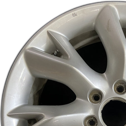 20" INFINITI QX56 11-13 20x8 alloy 7 spoke Original OEM Wheel Rim - Angle View