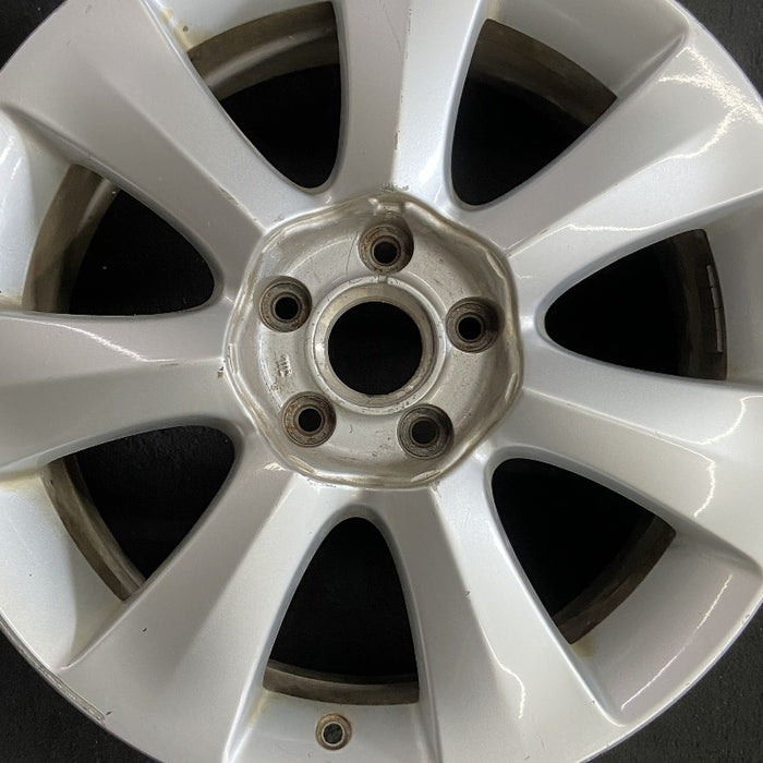 18" TRIBECA 06-07 18x8 alloy 7 spoke silver Original OEM Wheel Rim - Angle View