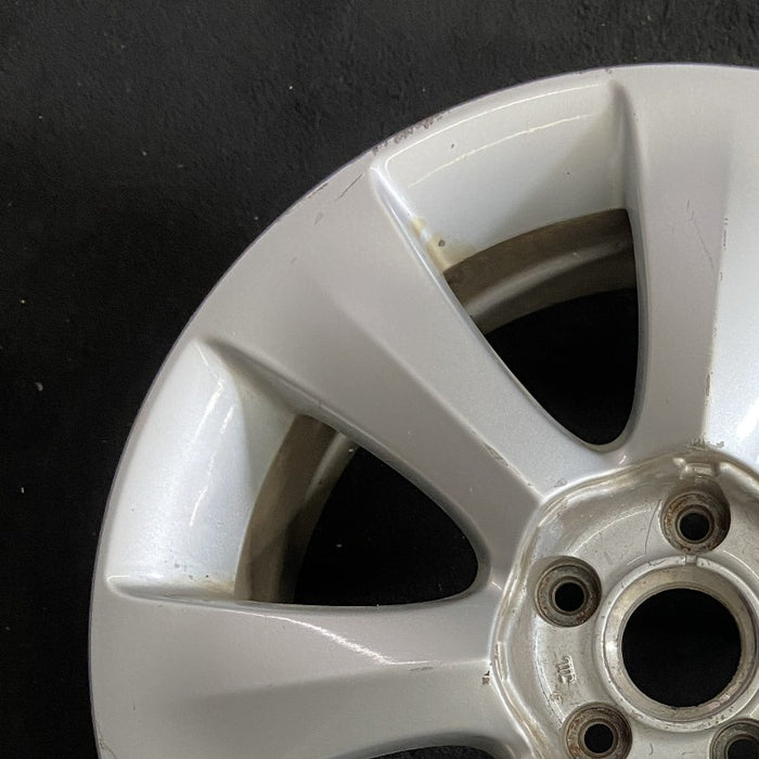 18" TRIBECA 06-07 18x8 alloy 7 spoke silver Original OEM Wheel Rim - Side Profile