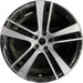20" F TYPE 14-17 20x9 alloy 5 split spoke wide narrow spoke black Original OEM - Front View