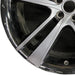 20" F TYPE 14-17 20x9 alloy 5 split spoke wide narrow spoke black Original OEM - Back View