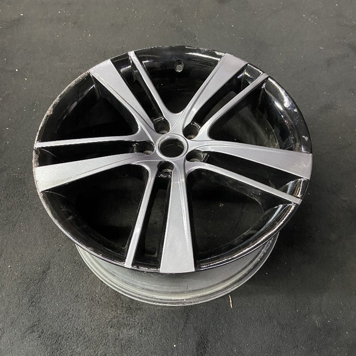20" F TYPE 14-17 20x9 alloy 5 split spoke wide narrow spoke black Original OEM - View 8