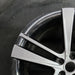 20" F TYPE 14-17 20x10.5 alloy 5 split spoke wide narrow spoke black Original - Side Profile