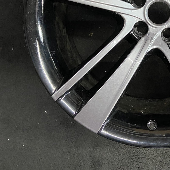 20" F TYPE 14-17 20x10.5 alloy 5 split spoke wide narrow spoke black Original - Additional View