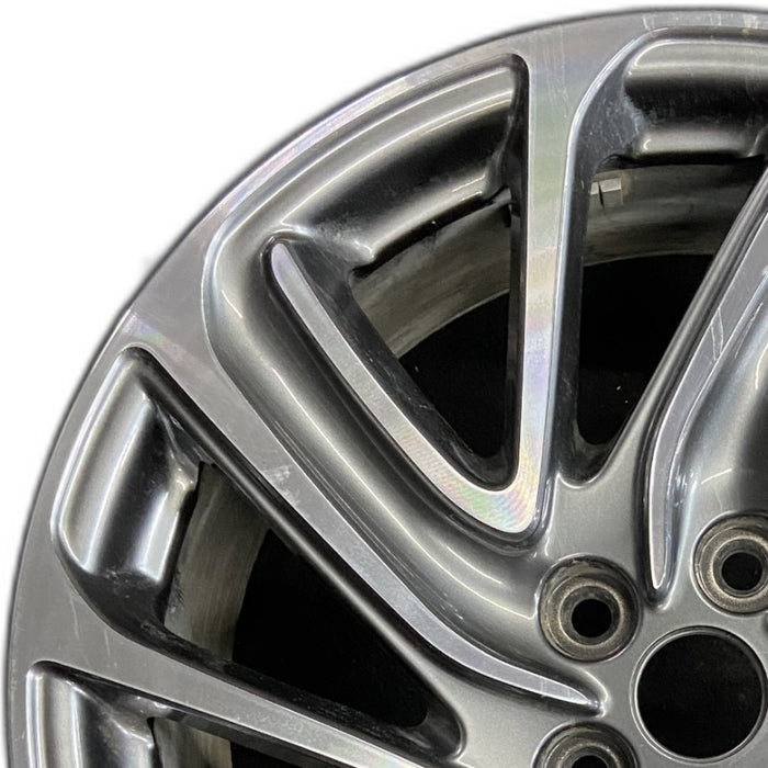 19" AVIATOR 20-24 19x8 10 spoke Original OEM Wheel Rim - Angle View