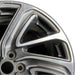 19" AVIATOR 20-24 19x8 10 spoke Original OEM Wheel Rim - Side Profile
