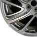 19" AVIATOR 20-24 19x8 10 spoke Original OEM Wheel Rim - Back View