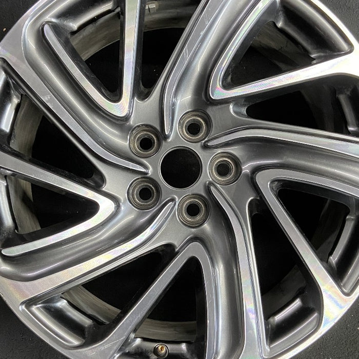 19" AVIATOR 20-24 19x8 10 spoke Original OEM Wheel Rim - Angle View