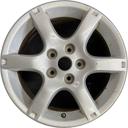 16" ALTIMA 05-06 16x6.5 alloy finish 6 spoke Original OEM Wheel Rim - Front View