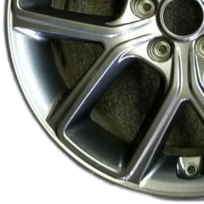 18" SONATA 18-19 18x7.5 alloy 10 spoke turbo Original OEM Wheel Rim - Back View