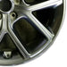 18" SONATA 18-19 18x7.5 alloy 10 spoke turbo Original OEM Wheel Rim - Close-Up Detail