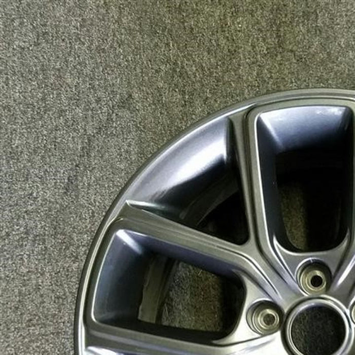 18" SONATA 18-19 18x7.5 alloy 10 spoke turbo Original OEM Wheel Rim - Side Profile